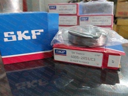6005-2RSH/C3 Vòng bi cầu 1 dãy SKF hàng chính hãng